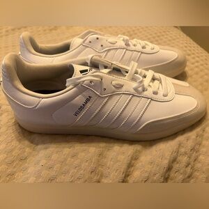 Adidas Velosamba White Cycling Sneakers